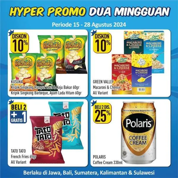 Promo Hypermart Dua Mingguan Periode 15-28 Agustus 2024