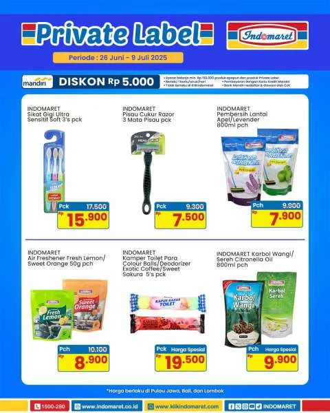 Promo Indomaret Super Hemat Periode 26 Juni-9 Juli 2025