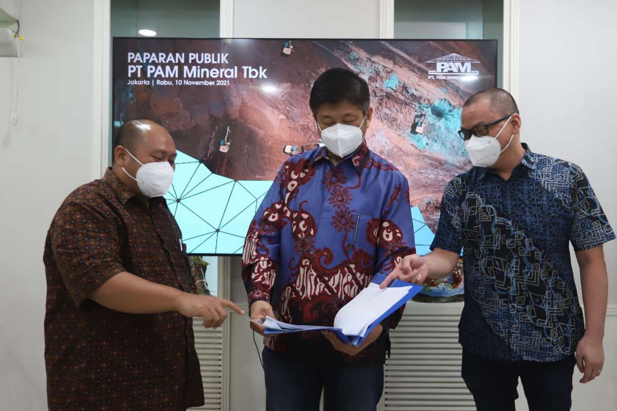 Pam Mineral (NICL) Kerek Target Produksi Tahun Depan