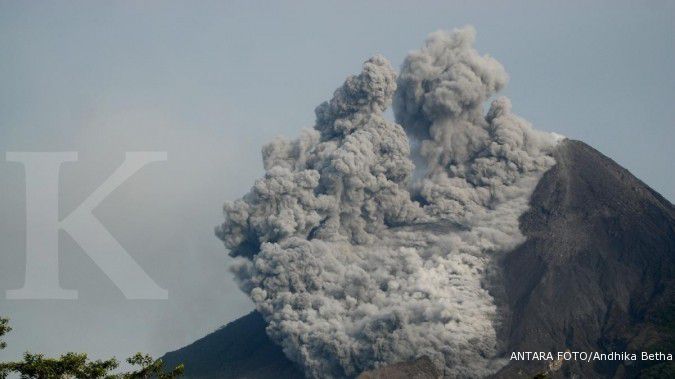  Dua desa Klaten hujan abu setelah Merapi keluarkan lava pijar