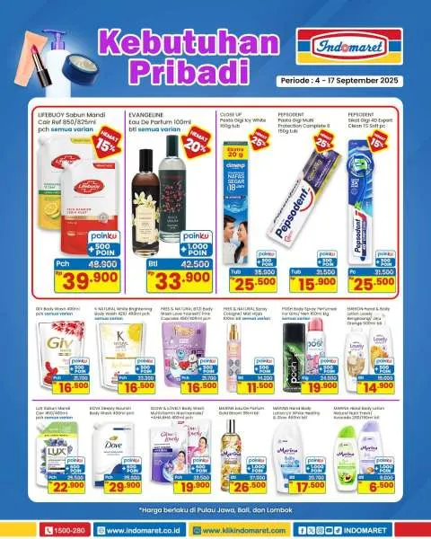Promo Indomaret Super Hemat Periode 4-17 September 2025