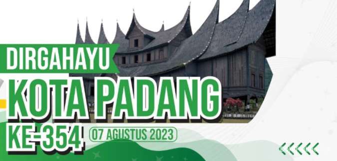 Kumpulan Twibbon Hari Jadi Kota Padang 2023, Rayakan Ulang Tahun ke-354