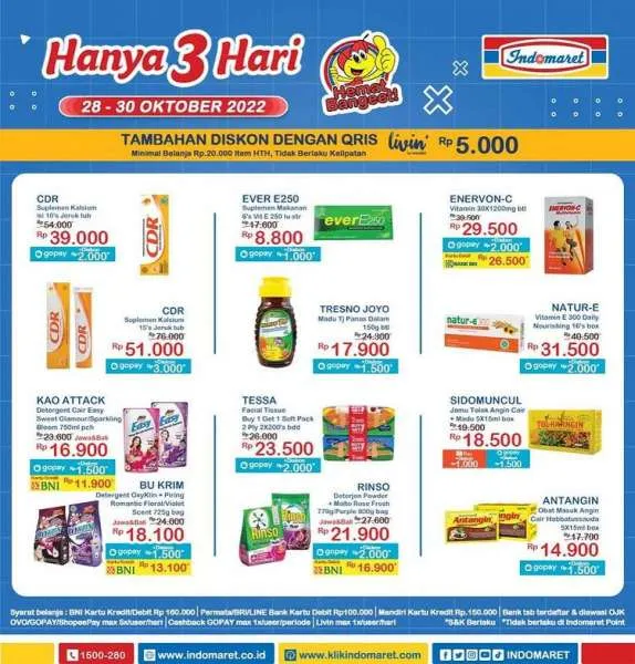 Katalog Promo JSM Indomaret 28-30 Oktober 2022