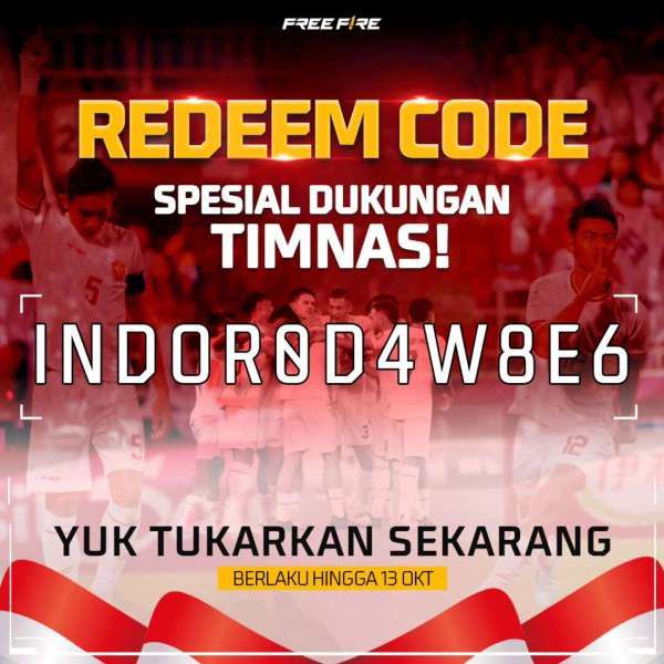 Kode redeem FF terbaru Oktober 2024