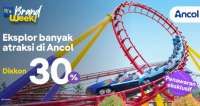 Promo Tiket.com di Ancol 14-17 April 2025, Dapatkan Tiket Diskon 30%