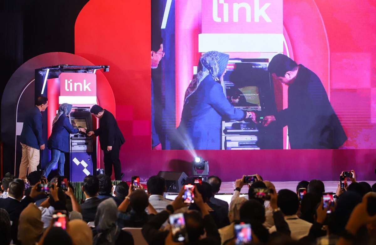 Menteri BUMN Luncurkan Integrasi dan Wajah Baru ATM Link