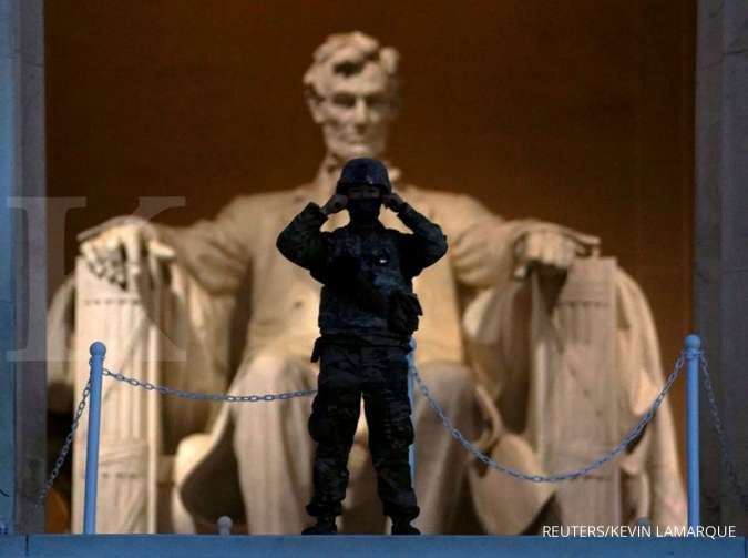 Jaga Gedung Putih, ribuan tentara Garda Nasional ada di Washington
