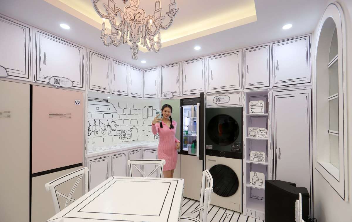 Koleksi LG Objet di Experience Zone CGV Mall Grand Indonesia