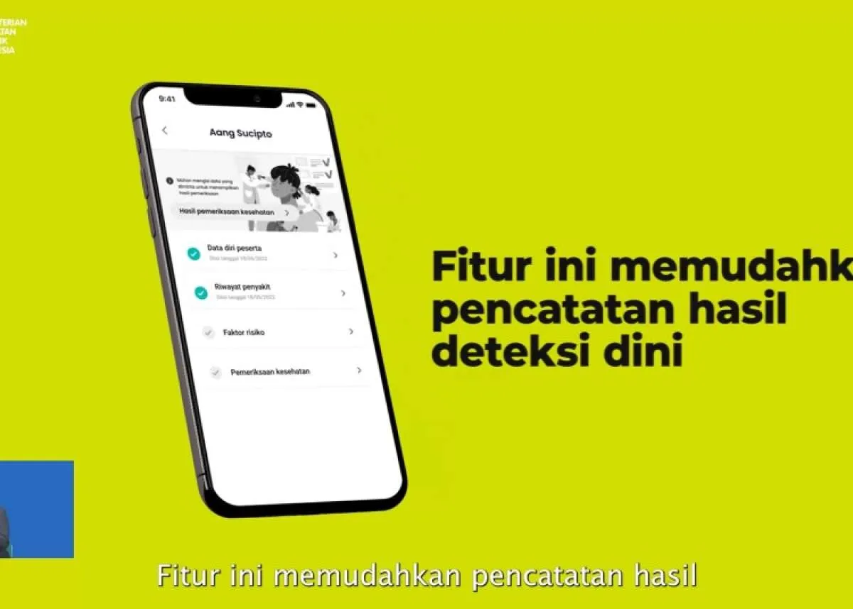 Canggih! Hasil Skrining Penyakit Tidak Menular (PTM) Dikirim lewat WhatsApp