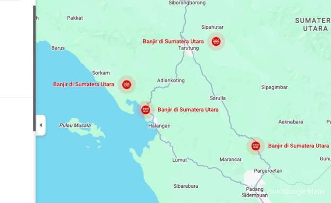 Panduan Cek Peta Banjir Sumatera di Google Maps untuk Pantau Kondisi Terkini