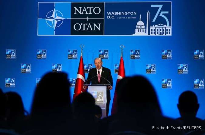 Erdogan Menentang Niat NATO untuk Bekerja Sama dengan Israel