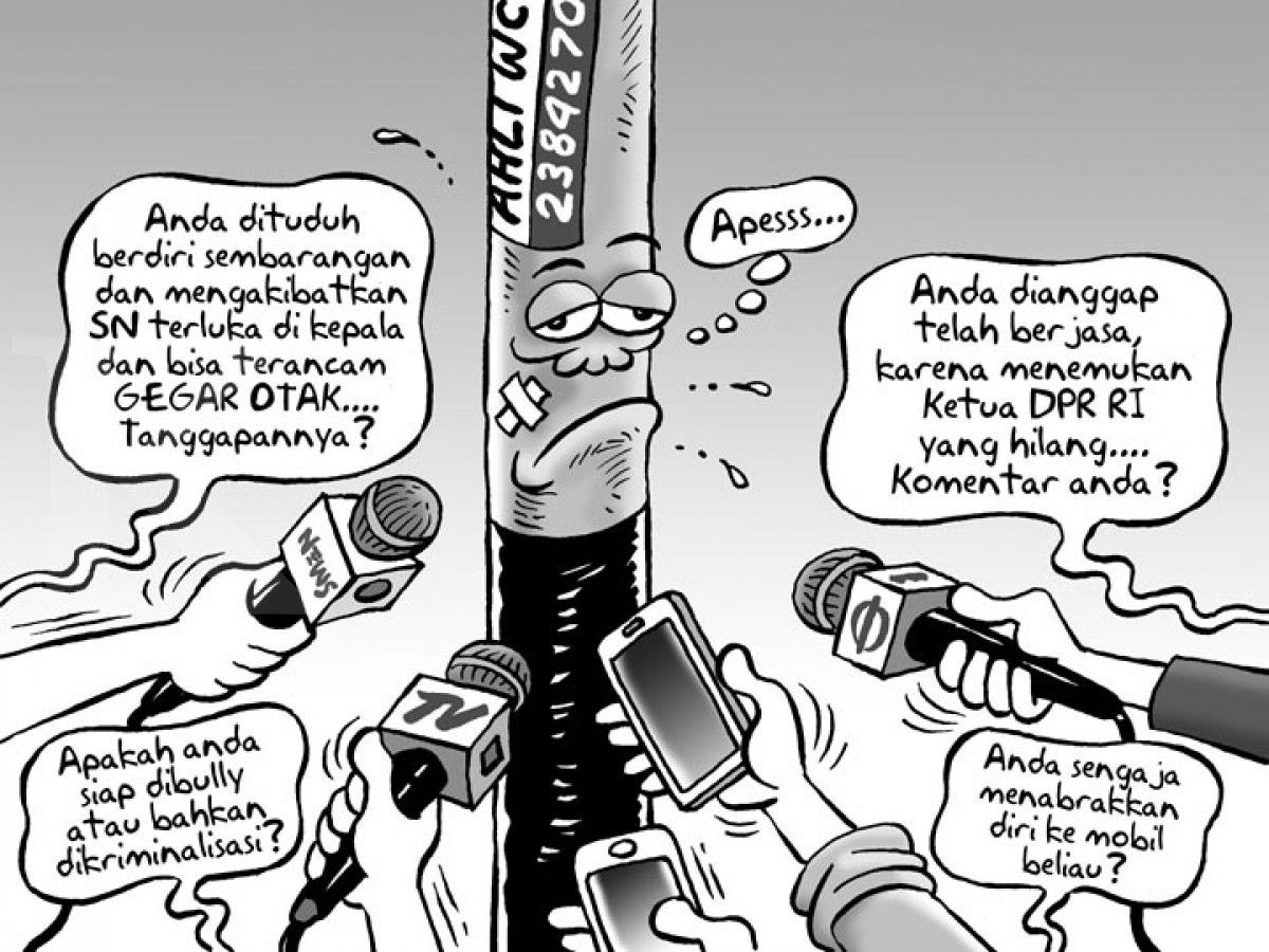 Benny Rachmadi - Mobil Setnov Menabrak Tiang Listrik