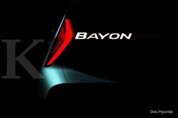 Teaser Hyundai Bayon, mobil terbaru saudara Hyundai Kona