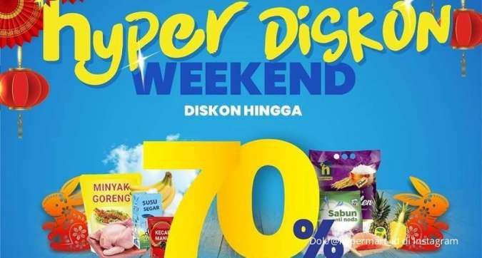 Harga Promo JSM Hypermart 20-23 Januari 2023, Katalog Hyper Diskon Weekend Terbaru