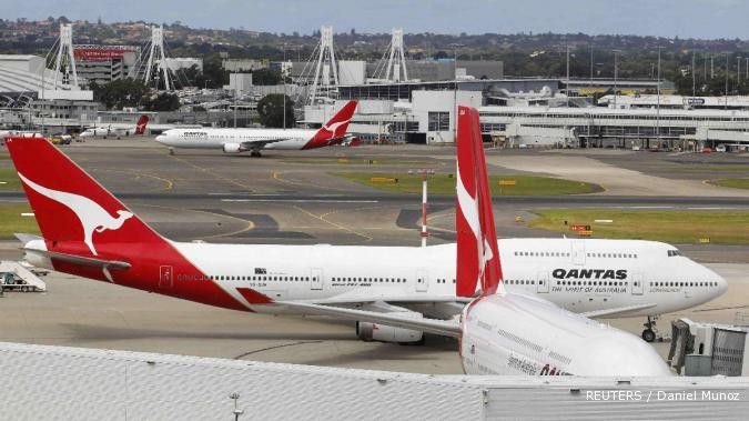 Demi efisiensi, Qantas kurangi 500 karyawan