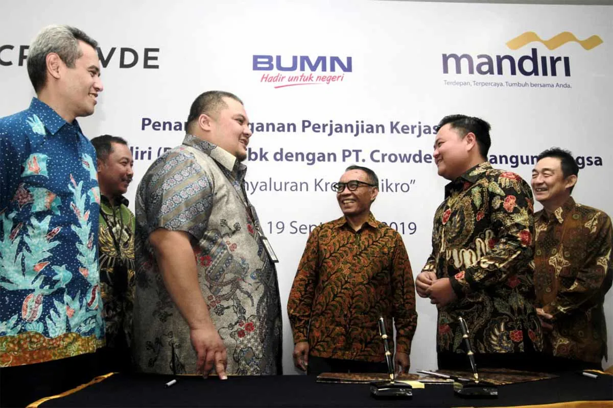 Mandiri Rangkul Tekfin Agrikultur Salurkan Kredit Mikro Produktif