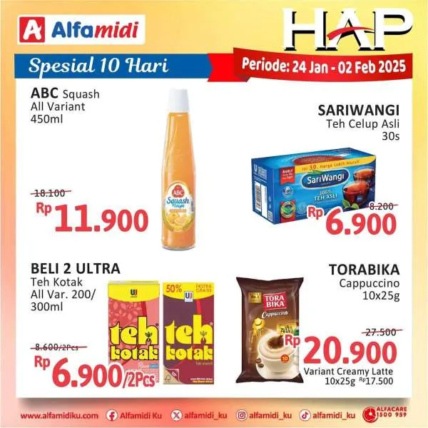 Promo Alfamidi Hemat Satu Pekan Periode 24 Januari-2 Februari 2025