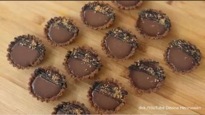 Resep Pai Cokelat Mini Tanpa Oven, Renyah dan Lumer di Mulut