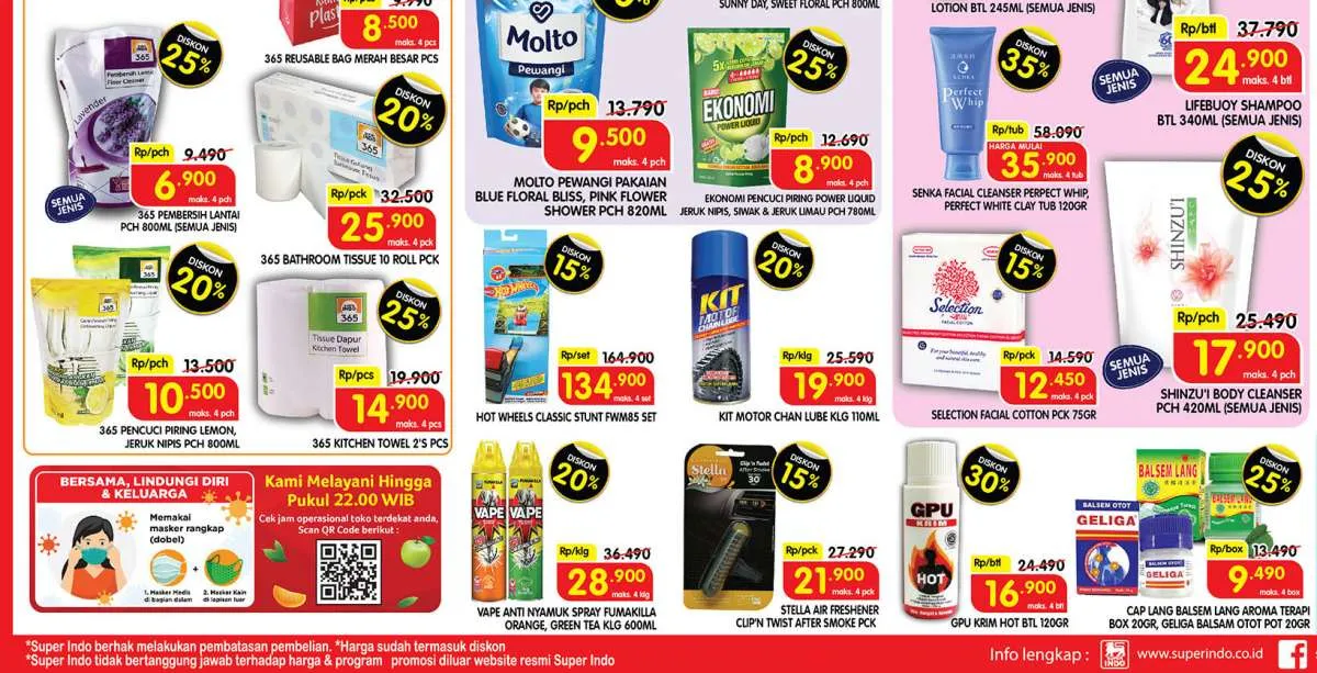 Promo Superindo di 9 Desember 2021, banyak potongan harga di hari kerja