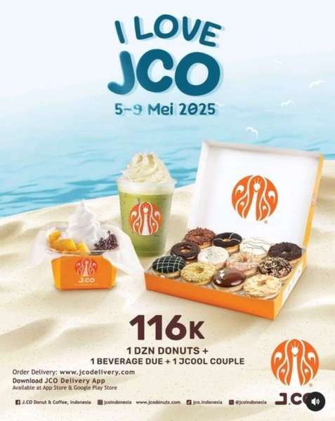 Promo I Love J.CO 5-9 Mei 2025