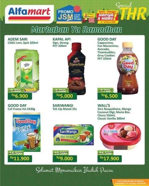 Promo JSM Alfamart Spesial THR 12-16 Maret 2025