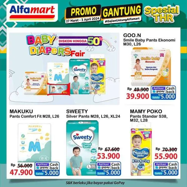 Promo Alfamart Gantung Spesial THR Periode 27 Maret-3 April 2024