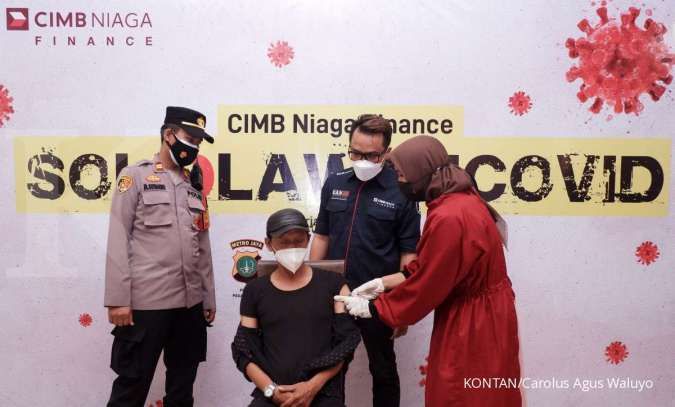 CIMB Niaga Finance gelar vaksinasi massal di Jakarta