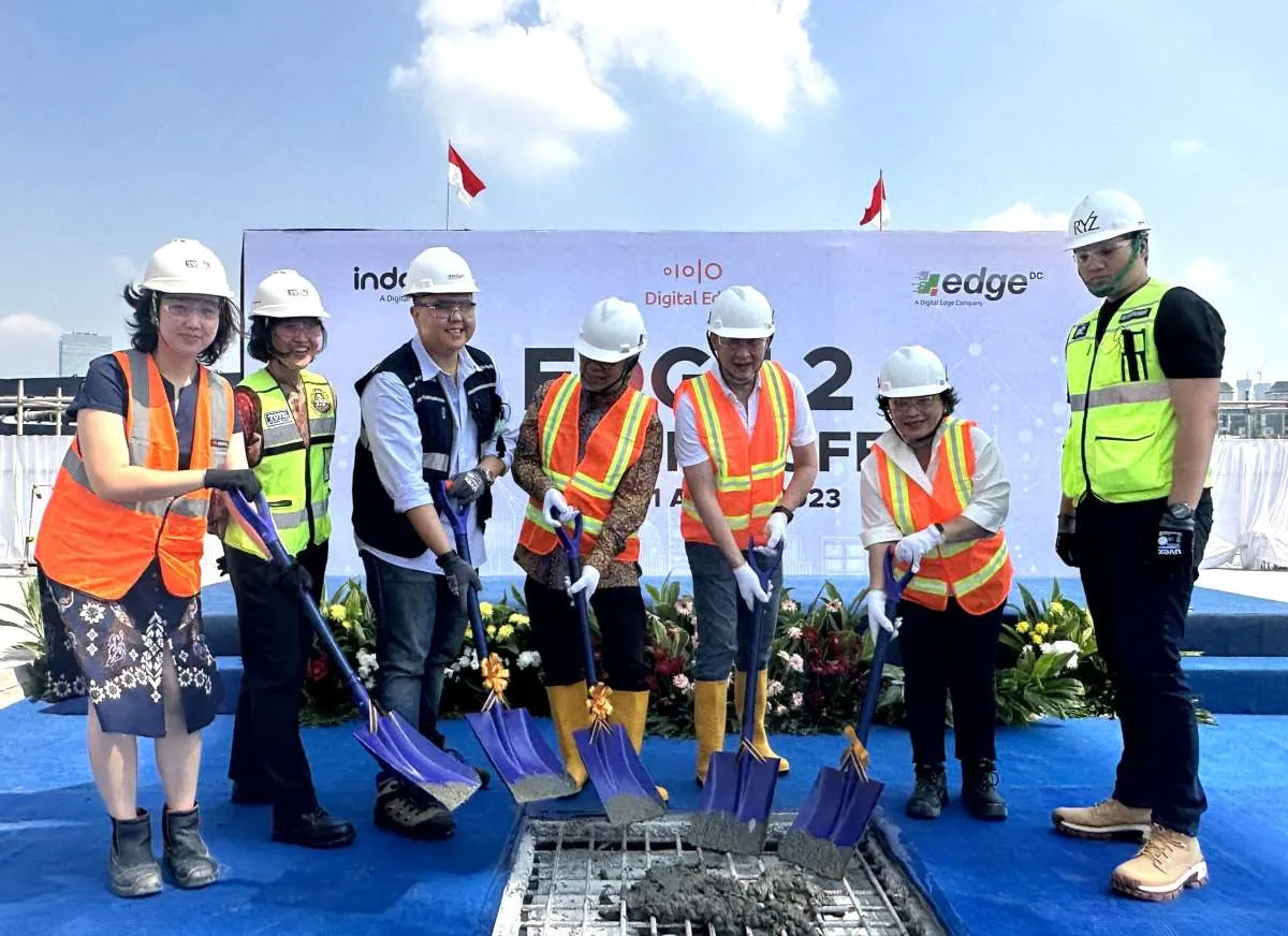 EDGE DC Topping Off Pembangunan Data Center Kedua, Targetnya Rampung Akhir Tahun Ini