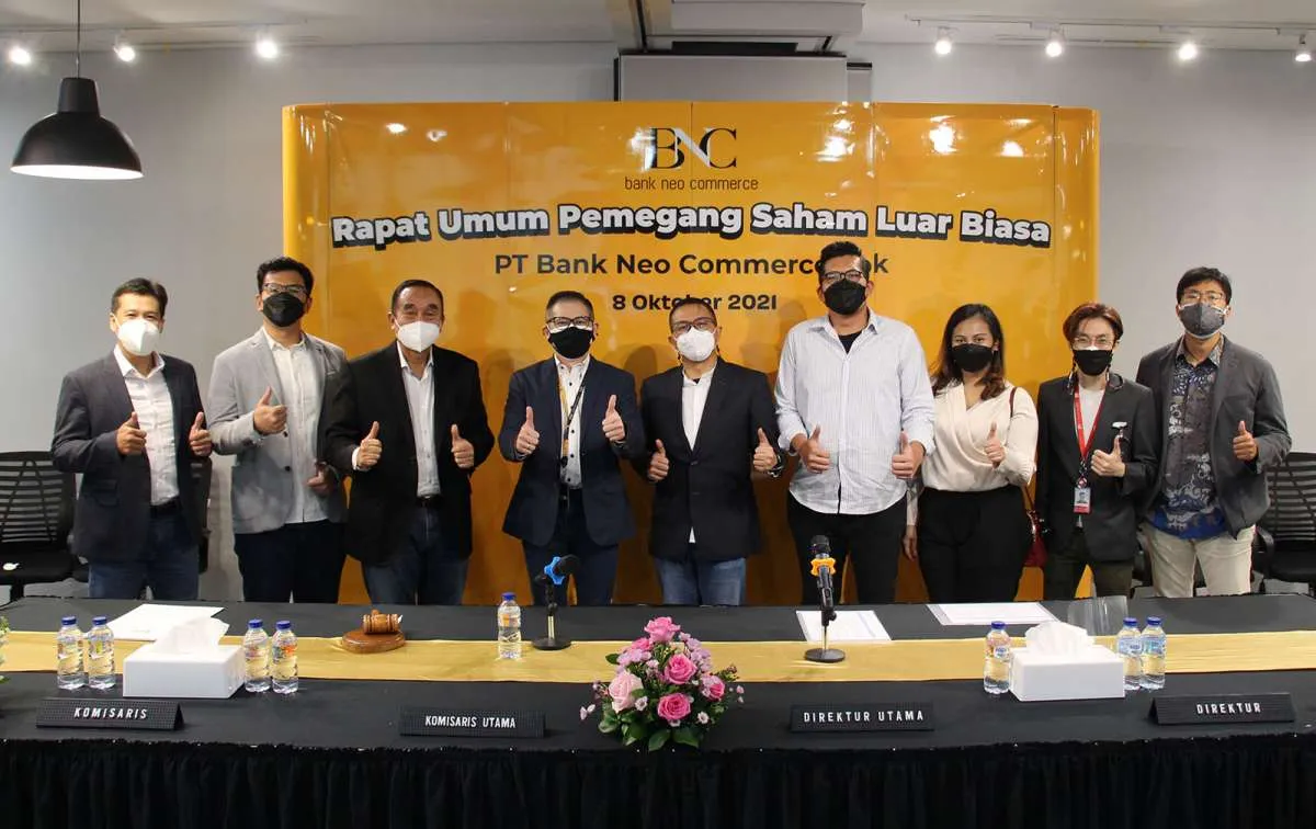 Akulaku telah selesaikan proses akuisisi 24,98% saham Bank Neo Commerce (BBYB)