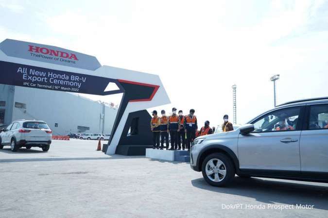  PT Honda Prospect Motor Memulai Rangkaian Ekspor All New Honda BR-V ke 30 Negara