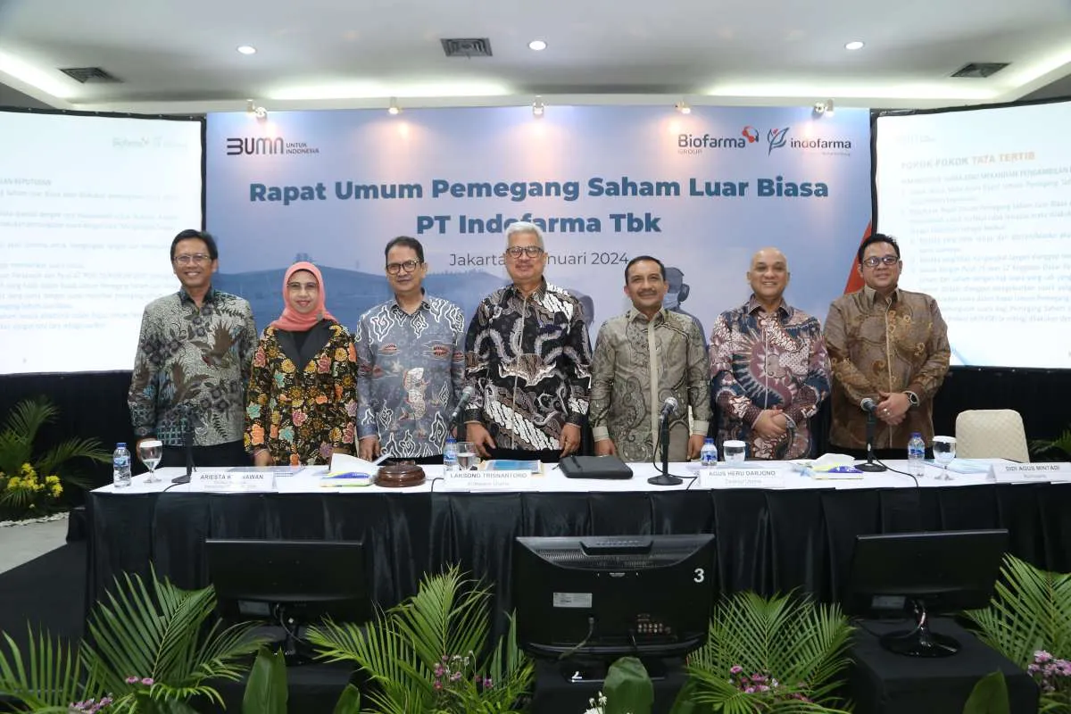Indofarma (INAF) Rombak Besar-besaran Susunan Direksi, Ini Pengurus Barunya