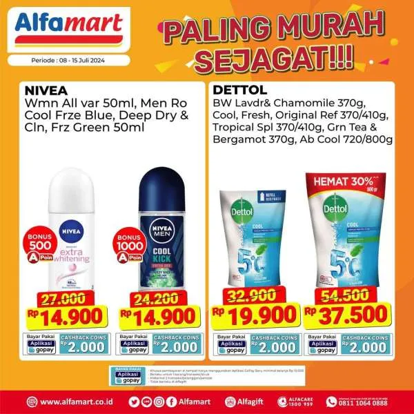 Promo Alfamart Paling Murah Sejagat Periode 1-15 Juli 2024