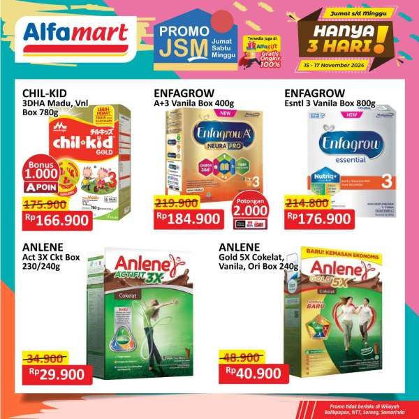 Promo JSM Alfamart Weekend 15-17 November 2024