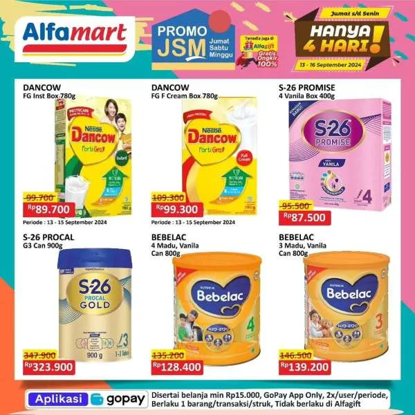 Promo JSM Alfamart 13-15 September 2024