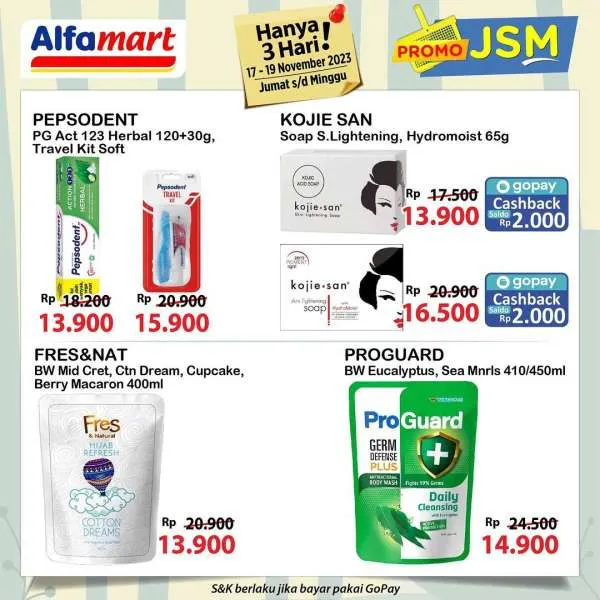 Promo JSM Alfamart Terbaru 17-19 November 2023, Promo Hanya 3 Hari