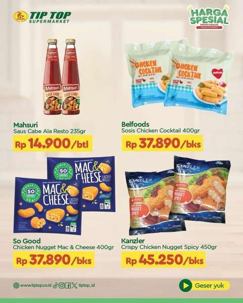 Promo Tip Top 16-31 Juli 2024 Harga Spesial