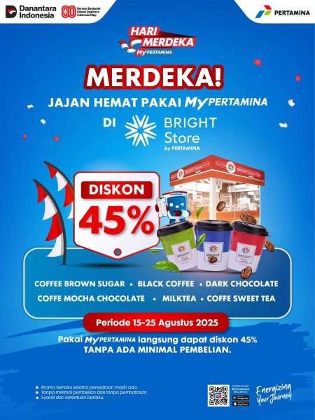 Promo Pertamina Spesial HUT ke-80 RI