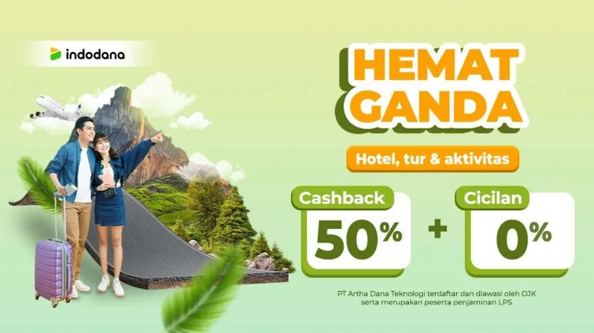 Promo Indodana di Mister Aladin, Dapatkan Cashback Sampai 50% + Cicilan 0%