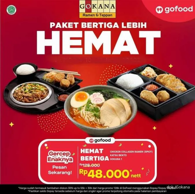 Promo Gokana Weekend 15-16 Januari 2022