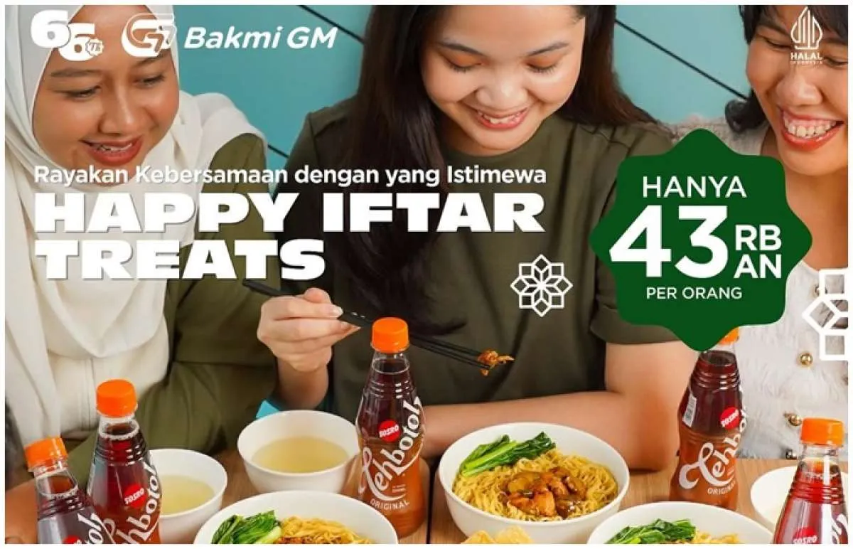 Promo Bakmi GM Paket Iftar hingga 31 Maret, Makan Bereng Hanya Rp 43.000-an Per Orang