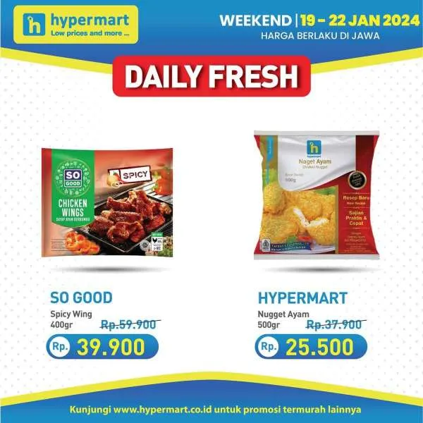 Promo JSM Hypermart Hyper Diskon Weekend Periode 19-22 Januari 2024
