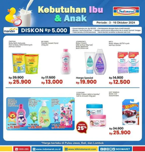 Promo Indomaret Super Hemat Periode 3-16 Oktober 2024