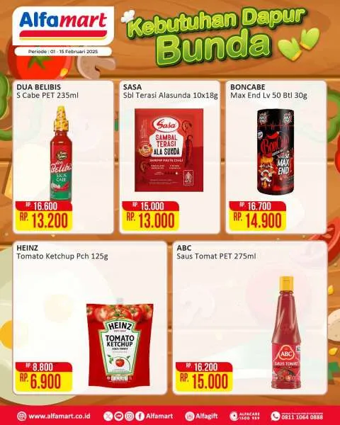 Promo Alfamart Kebutuhan Dapur Periode 1-15 Februari 2025