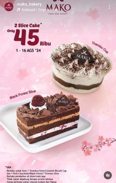 Promo Mako Bakery 1-16 Agustus 2024