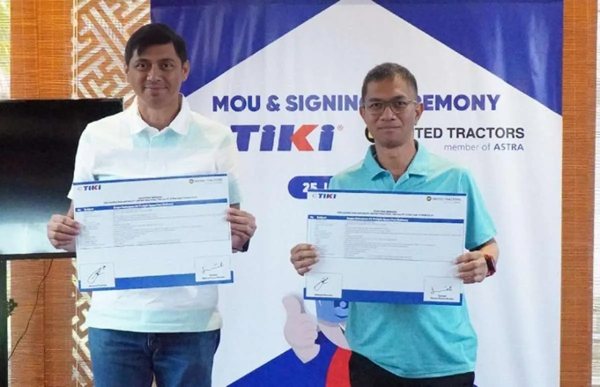 TIKI Kembali Ditunjuk United Tractors Dukung Manajemen Logistik yang Efektif & Andal