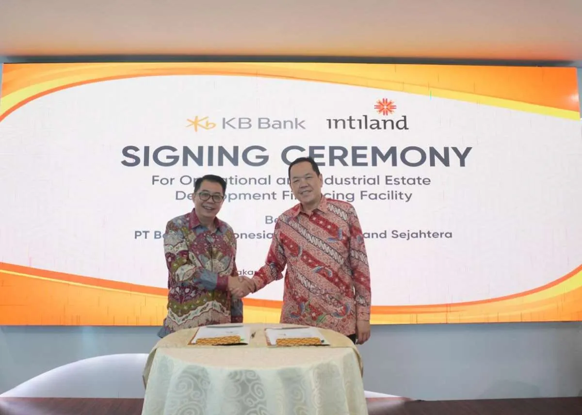 KB Bank (BBKP) Kucurkan Kredit Pembiayaan Rp250 Miliar kepada Intiland Sejahtera