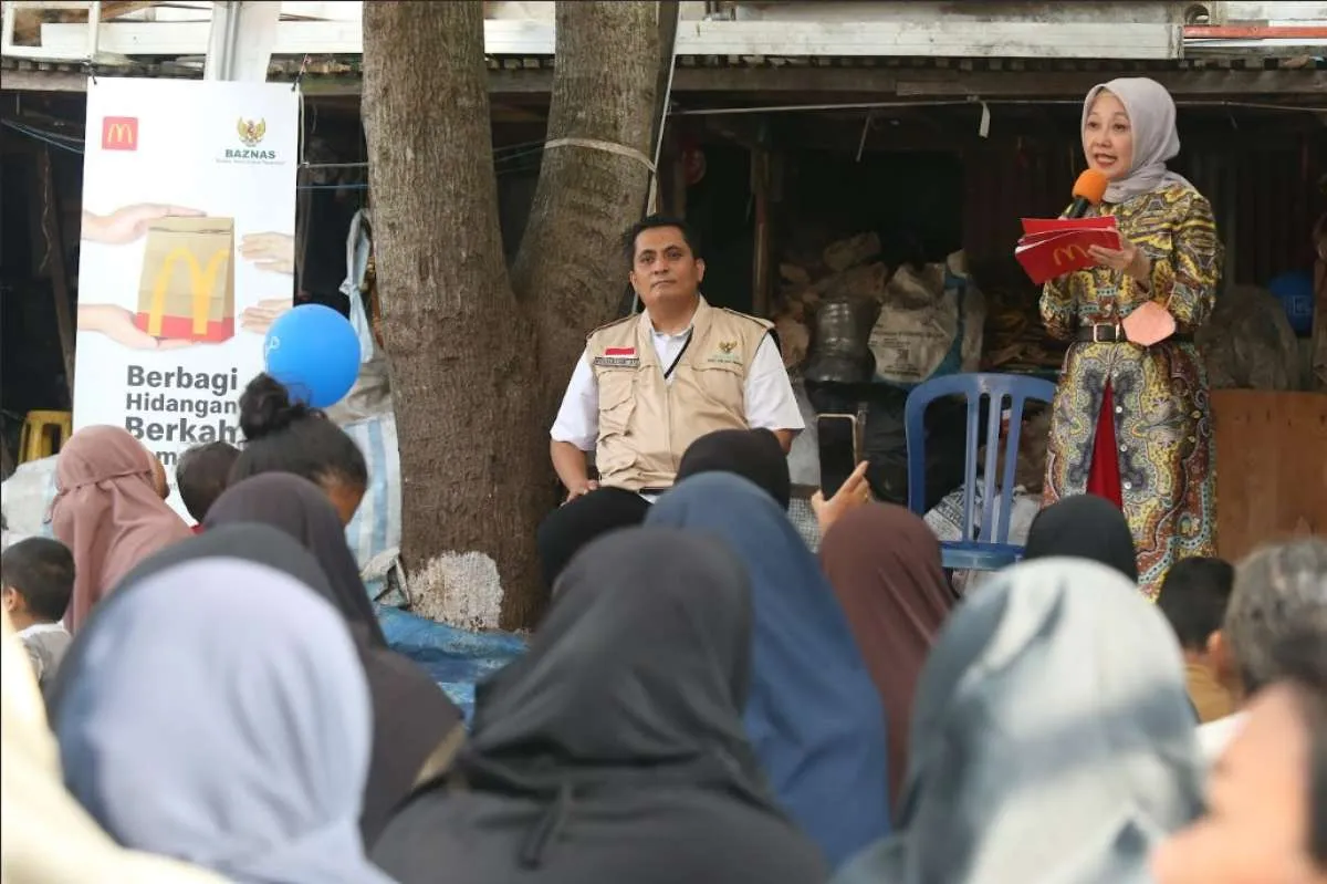BAZNAS RI &McDonald’s Indonesia Berbagi Makanan & Cek Kesehatan Gratis bagi Pemulung