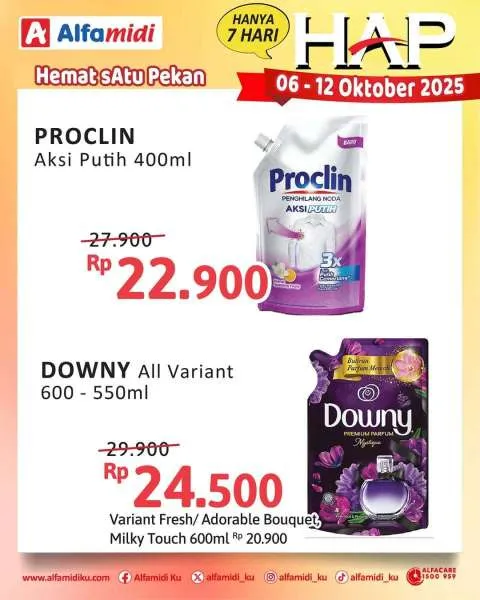 Promo Alfamidi Hemat Satu Pekan Periode 6-12 Oktober 2025