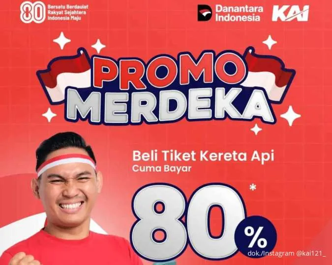 KAI Hadirkan Promo Merdeka 17 Agustus, Ini Syarat dan Ketentuannya