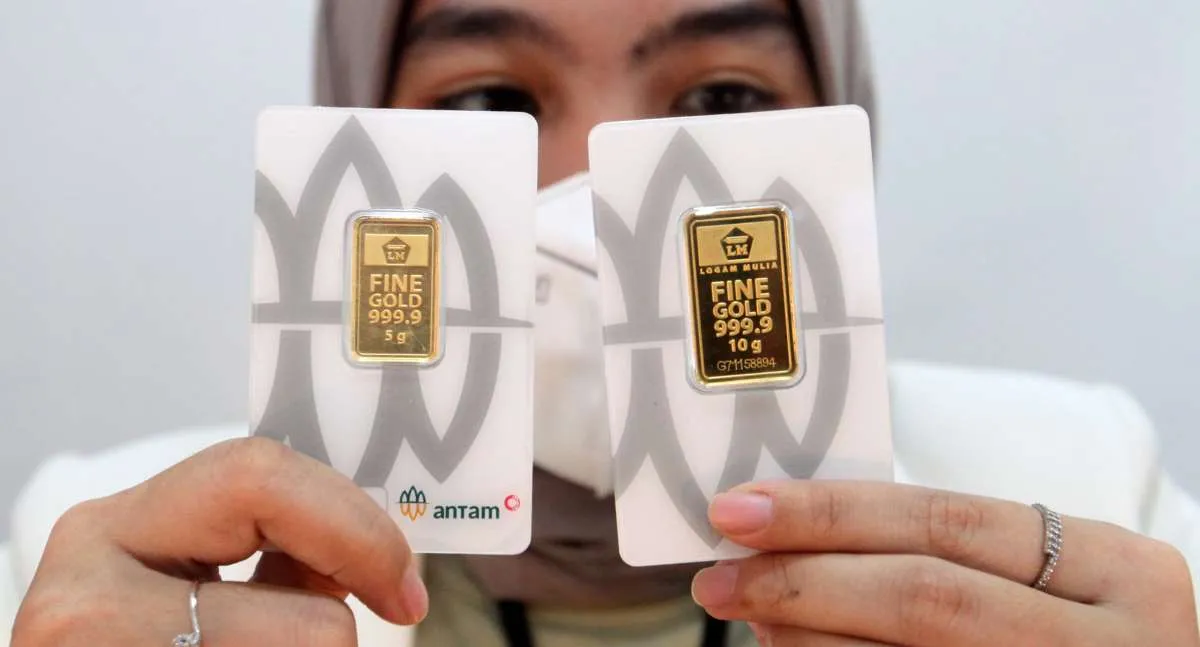 Harga Emas Antam dan UBS di Pegadaian Hari Ini, Sabtu (24/2/2024) Turun